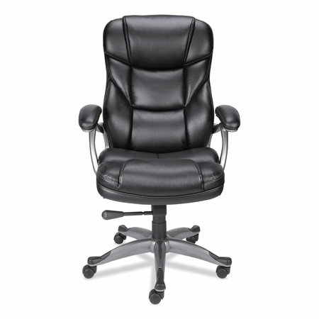 ALERA Birns Series High-Back Task Chair, Up to 250 lb, 18.11" to 22.05" Seat Height, Black Seat/Back ALEBN41B19